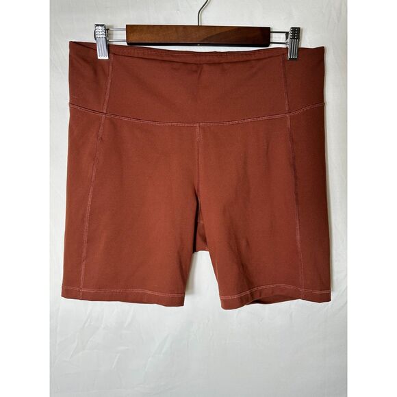 All In Motion Women's Athletic Chocolate Brown Bike Shorts 7" Inseam Size XXL - Picture 1 of 3